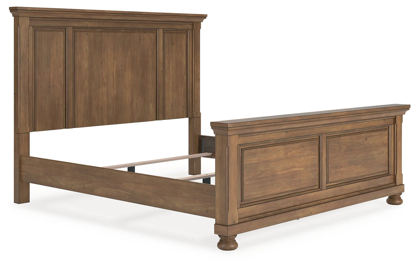 Feddinger - Medium Brown - King Panel Bed