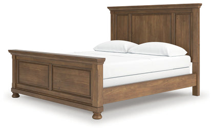 Feddinger - Medium Brown - California King Panel Bed