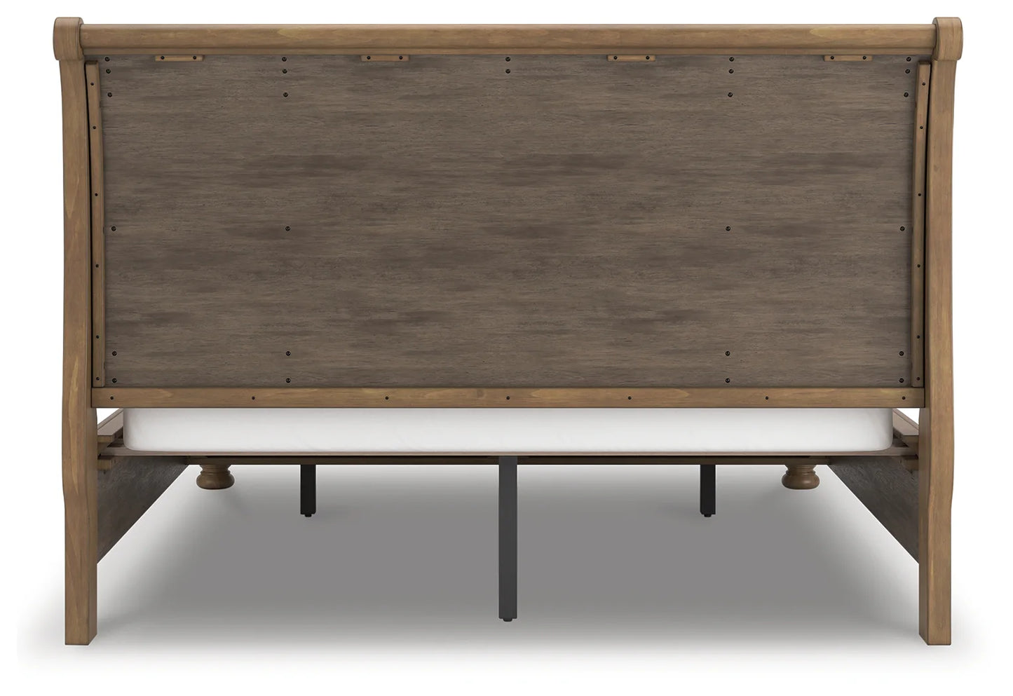 Feddinger - Medium Brown - California King Storage Sleigh Bed