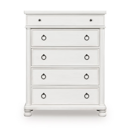 Rowlenstown - Antique White - Five Drawer Chest