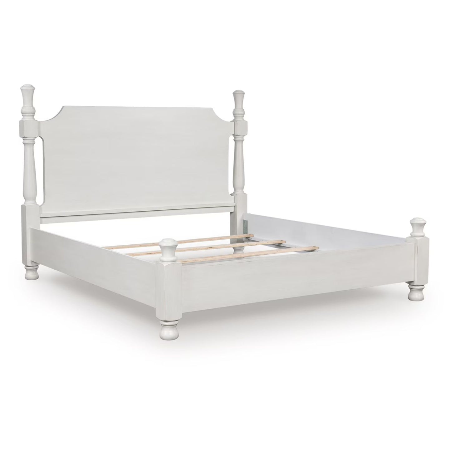 Rowlenstown - Antique White - Queen Poster Bed