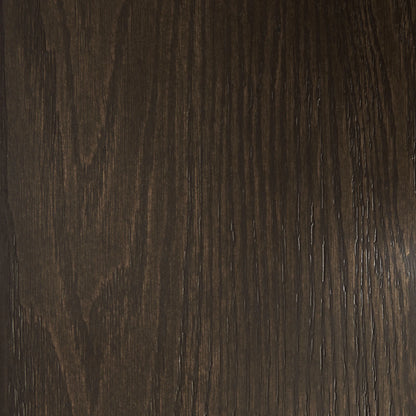 Wickenger - King Upholstered Panel Bed - Dark Brown