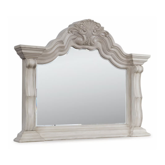 Bruchandi - Antique White - Bedroom Mirror