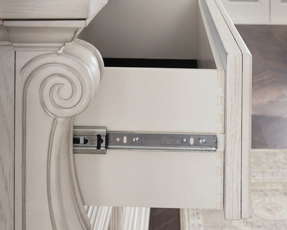 Bruchandi - Antique White - Dresser And Mirror