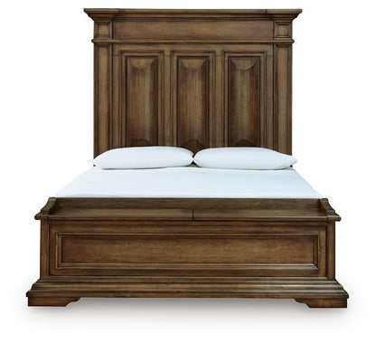 Frantanna - Queen Panel Storage Bed - Brown