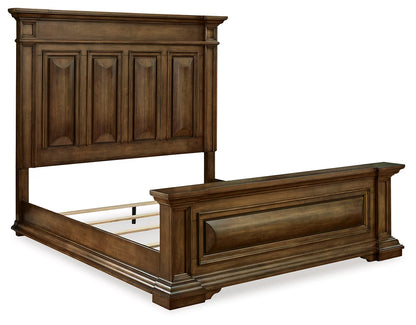 Frantanna - King Panel Bed - Brown