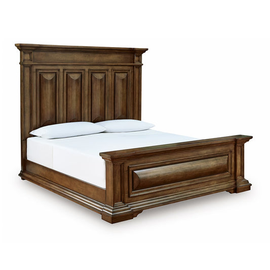 Frantanna - King Panel Bed - Brown
