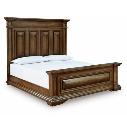 Frantanna - California King Panel Bed - Brown
