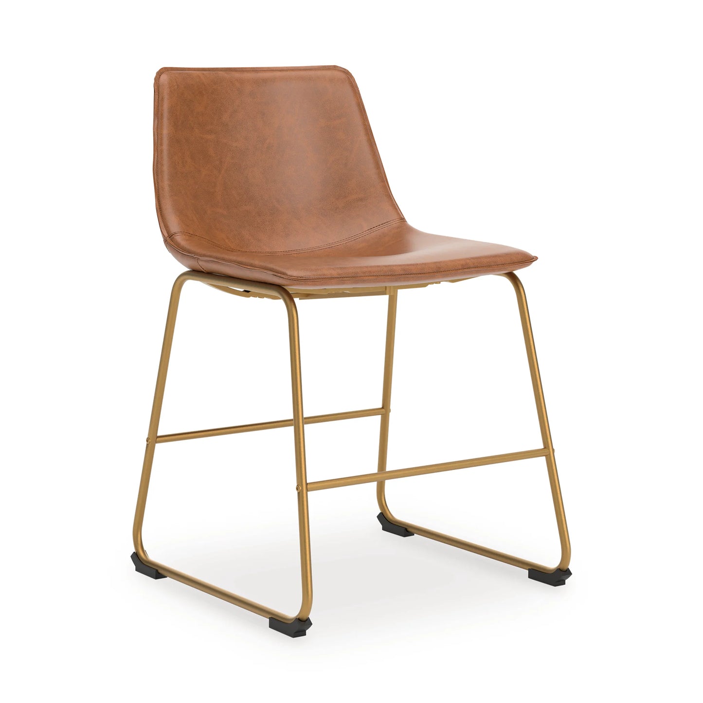 Ciabori - Brown / Gold - Dining Upholstered Side Chair (Set of 2)