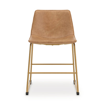 Ciabori - Toast / Gold - Dining Upholstered Side Chair (Set of 2)