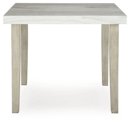 Larawyn - Square Dining Room Counter Table - Bisque