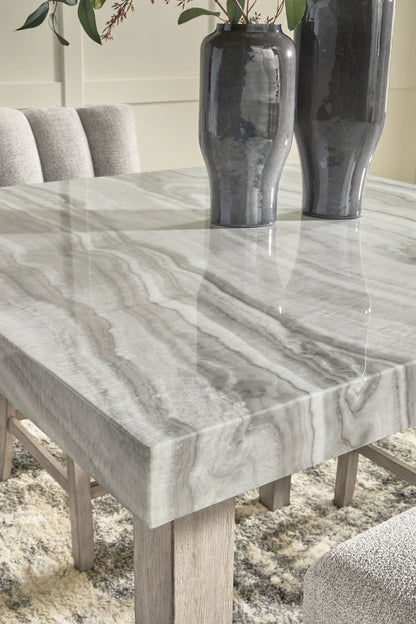 Larawyn - Square Dining Room Counter Table - Bisque