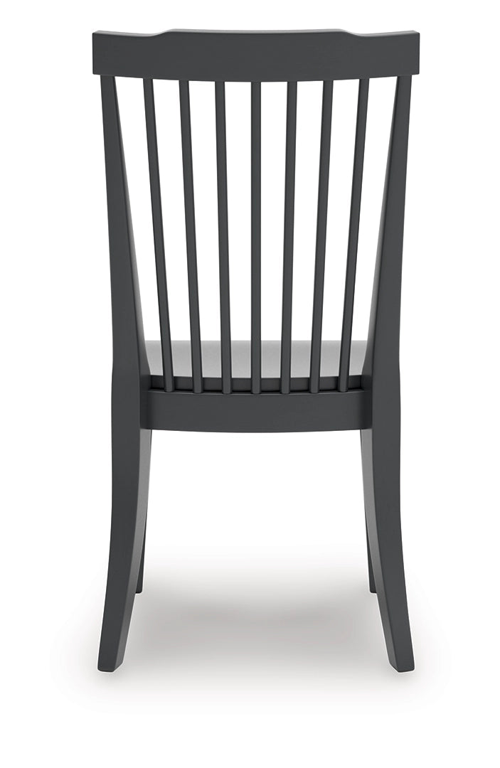 Brenkerton - Black - Dining Room Side Chair (Set of 2)