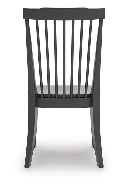 Brenkerton - Black - Dining Room Side Chair (Set of 2)