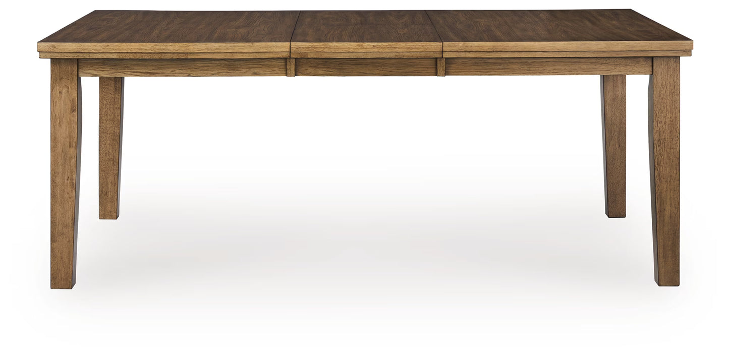 Urbinforte - Light Brown - Dining Room Butterfly Extension Table