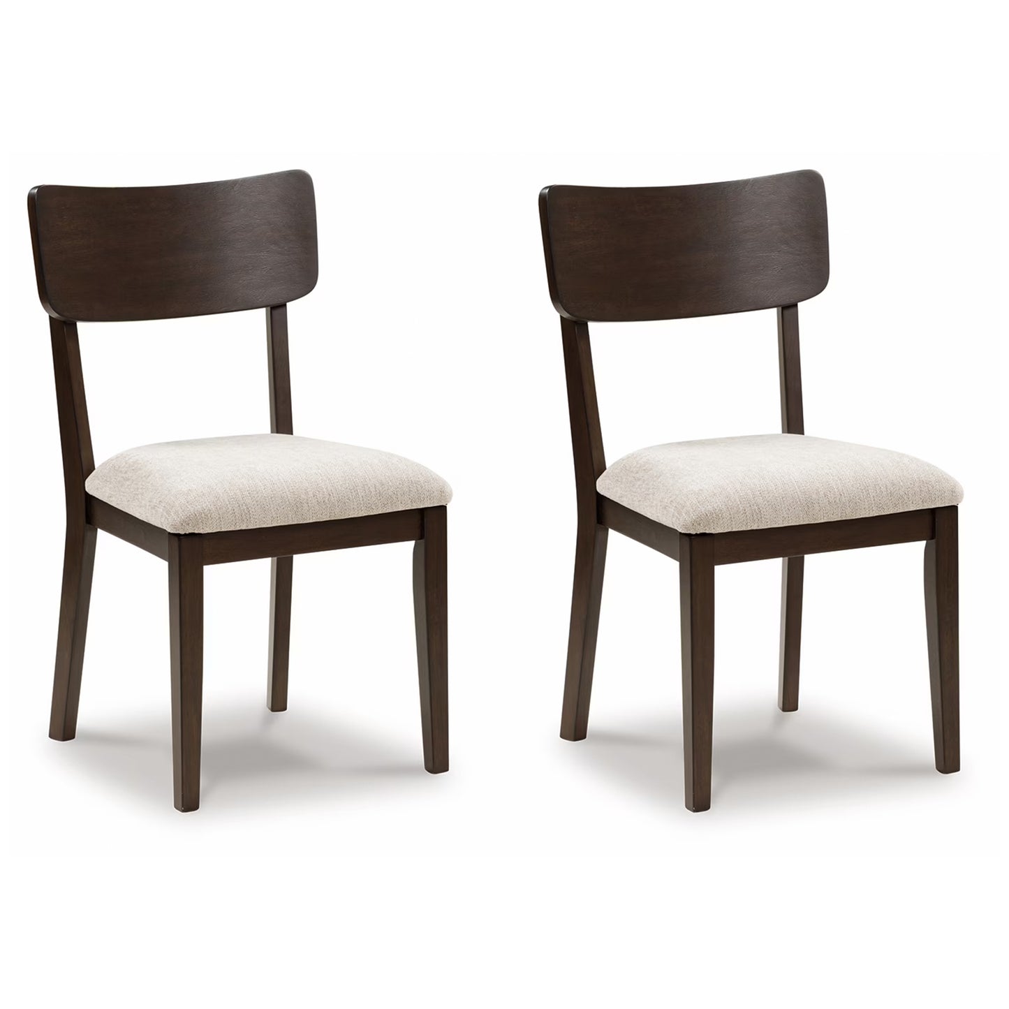 Mallenette - Merlot - Dining Upholstered Side Chair (Set of 2)