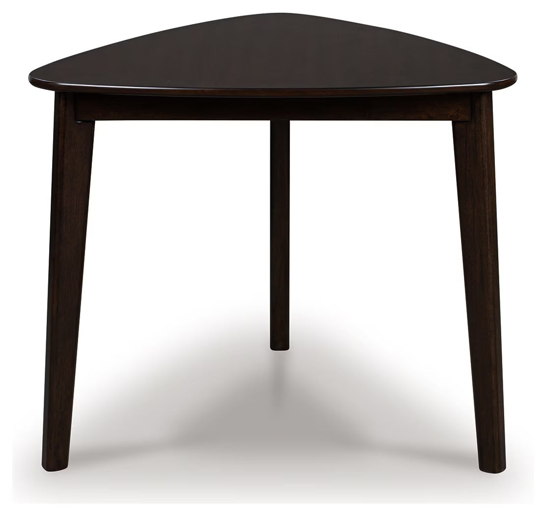 Mallenette - Merlot - Triangle Dining Room Table