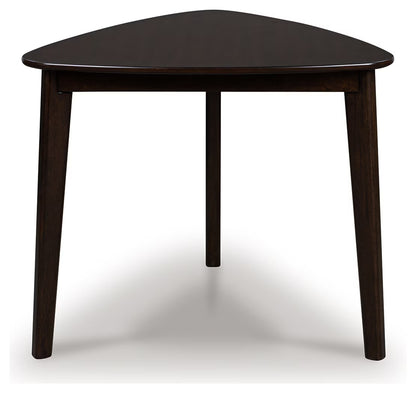 Mallenette - Merlot - Triangle Dining Room Table