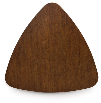 Tameride - Brown - Triangle Dining Room Table