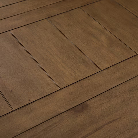 Rylandeen - Light Brown / Dark Brown - Rectangular Dining Room Counter Height Extension Table