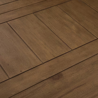 Rylandeen - Light Brown / Dark Brown - Rectangular Dining Room Counter Height Extension Table