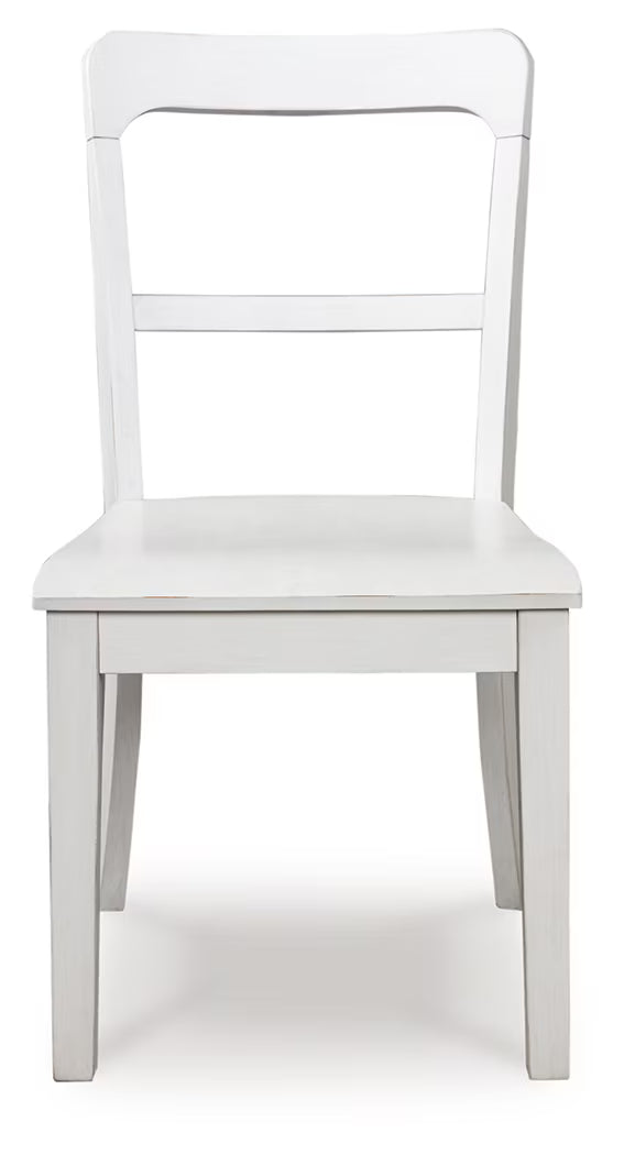 Greddinton - White - Upholstered Dining Side Chair (Set of 2)