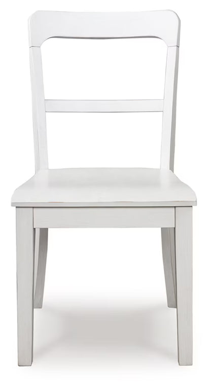 Greddinton - White - Upholstered Dining Side Chair (Set of 2)