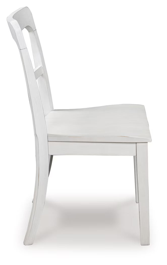 Greddinton - White - Upholstered Dining Side Chair (Set of 2)