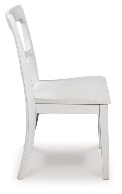 Greddinton - White - Upholstered Dining Side Chair (Set of 2)