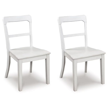 Greddinton - White - Upholstered Dining Side Chair (Set of 2)