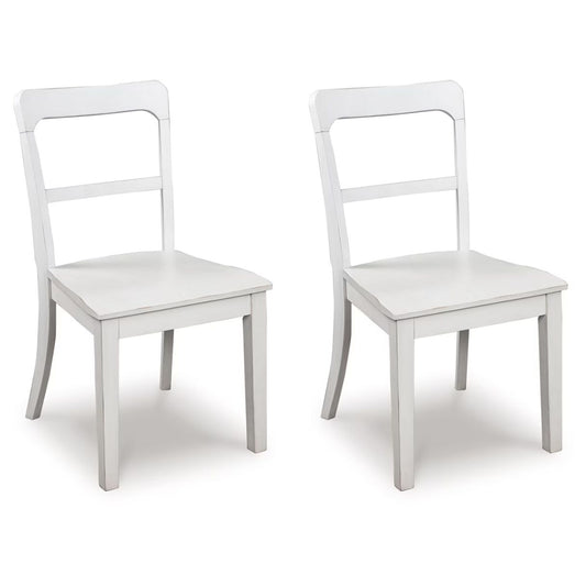 Greddinton - White - Upholstered Dining Side Chair (Set of 2)