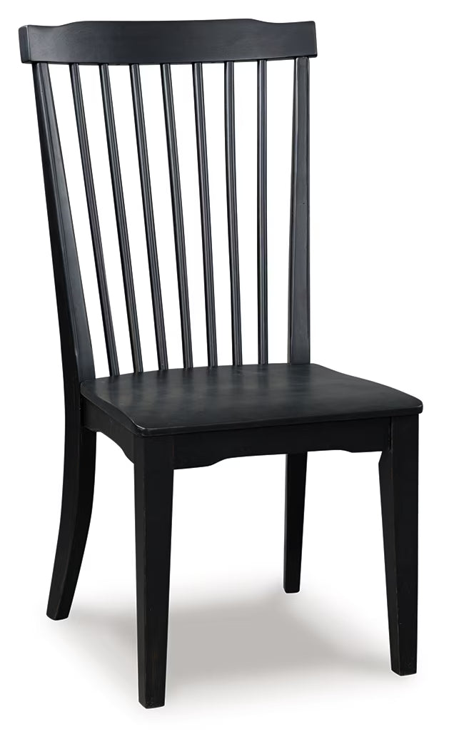 Greddinton - Black - Dining Room Side Chair (Set of 2)