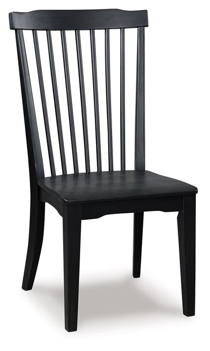 Greddinton - Black - Dining Room Side Chair (Set of 2)