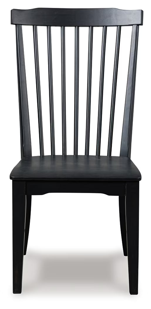 Greddinton - Black - Dining Room Side Chair (Set of 2)