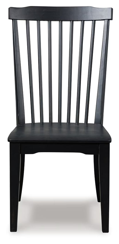 Greddinton - Black - Dining Room Side Chair (Set of 2)