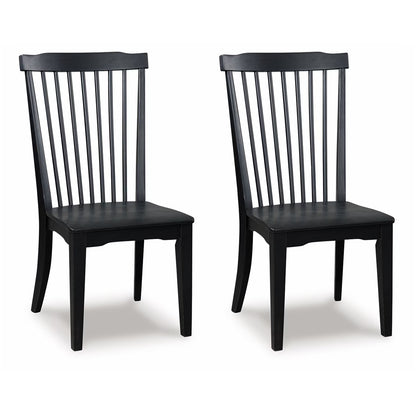 Greddinton - Black - Dining Room Side Chair (Set of 2)