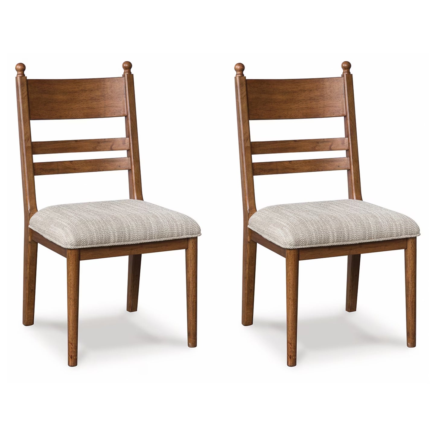 Greddinton - Brown - Dining Upholstered Side Chair (Set of 2)