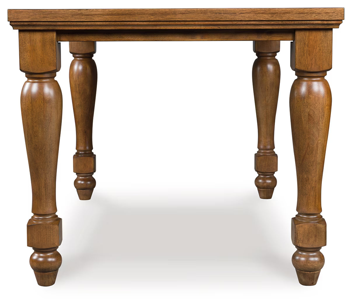Greddinton - Brown - Rectangular Dining Room Counter Table