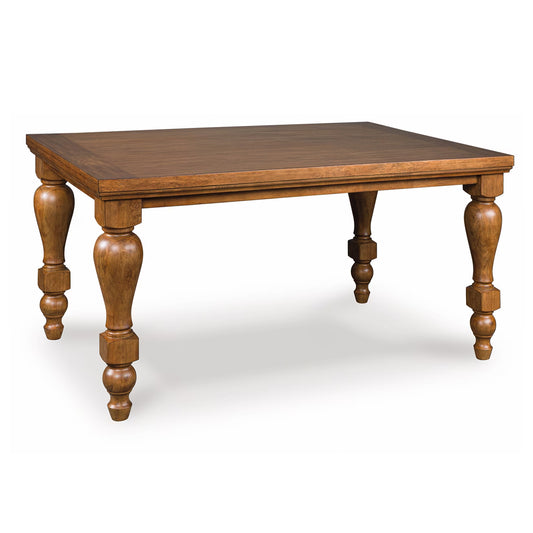 Greddinton - Brown - Rectangular Dining Room Counter Table