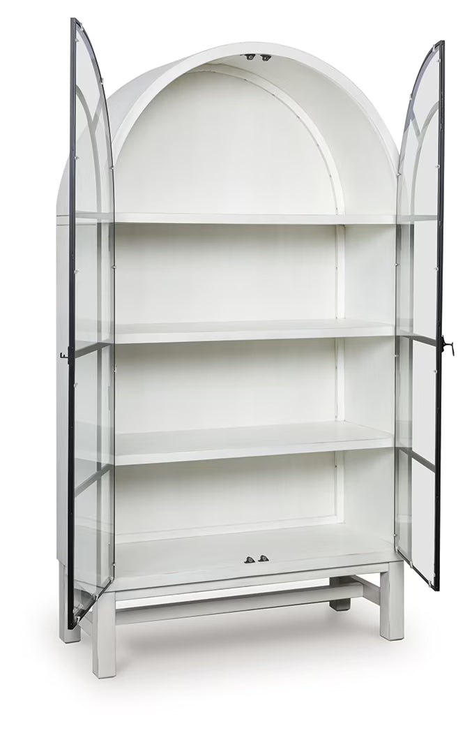 Greddinton - White - Display Cabinet