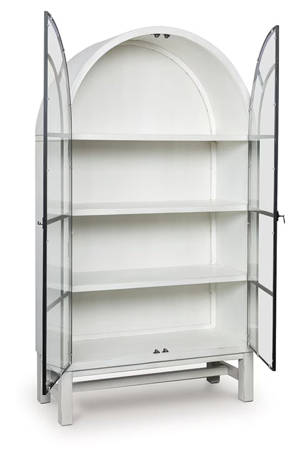 Greddinton - White - Display Cabinet