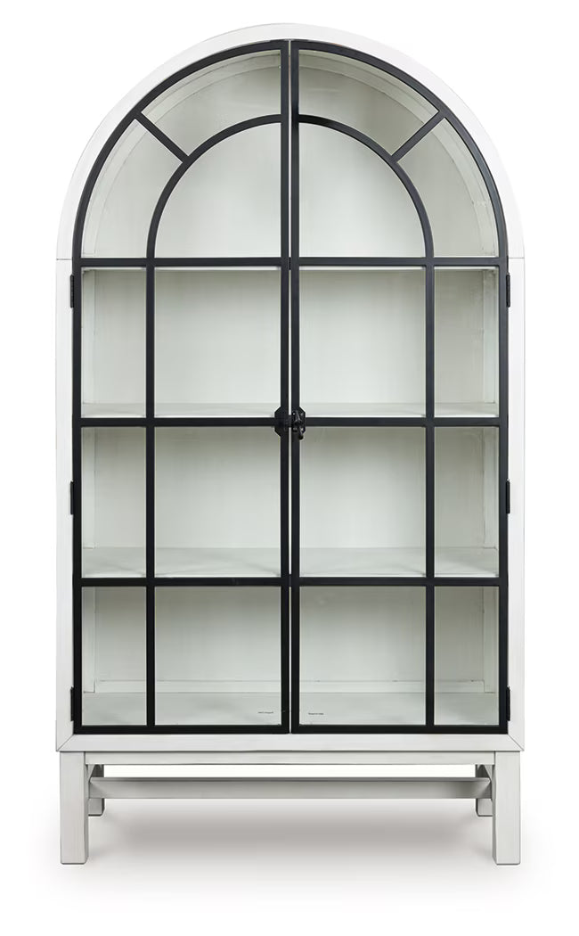 Greddinton - White - Display Cabinet