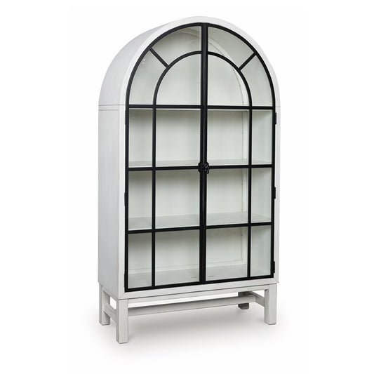 Greddinton - White - Display Cabinet