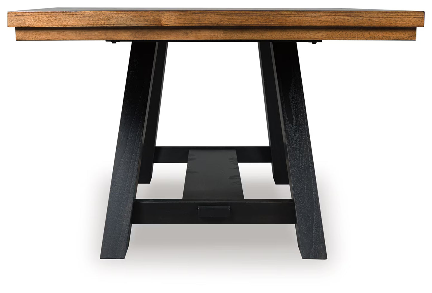 Greddinton - Brown / Black - Dining Extension Table