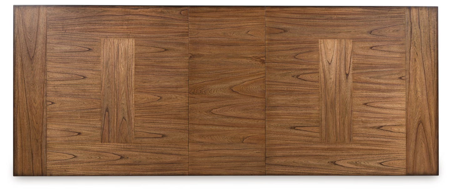 Greddinton - Brown / Black - Dining Extension Table