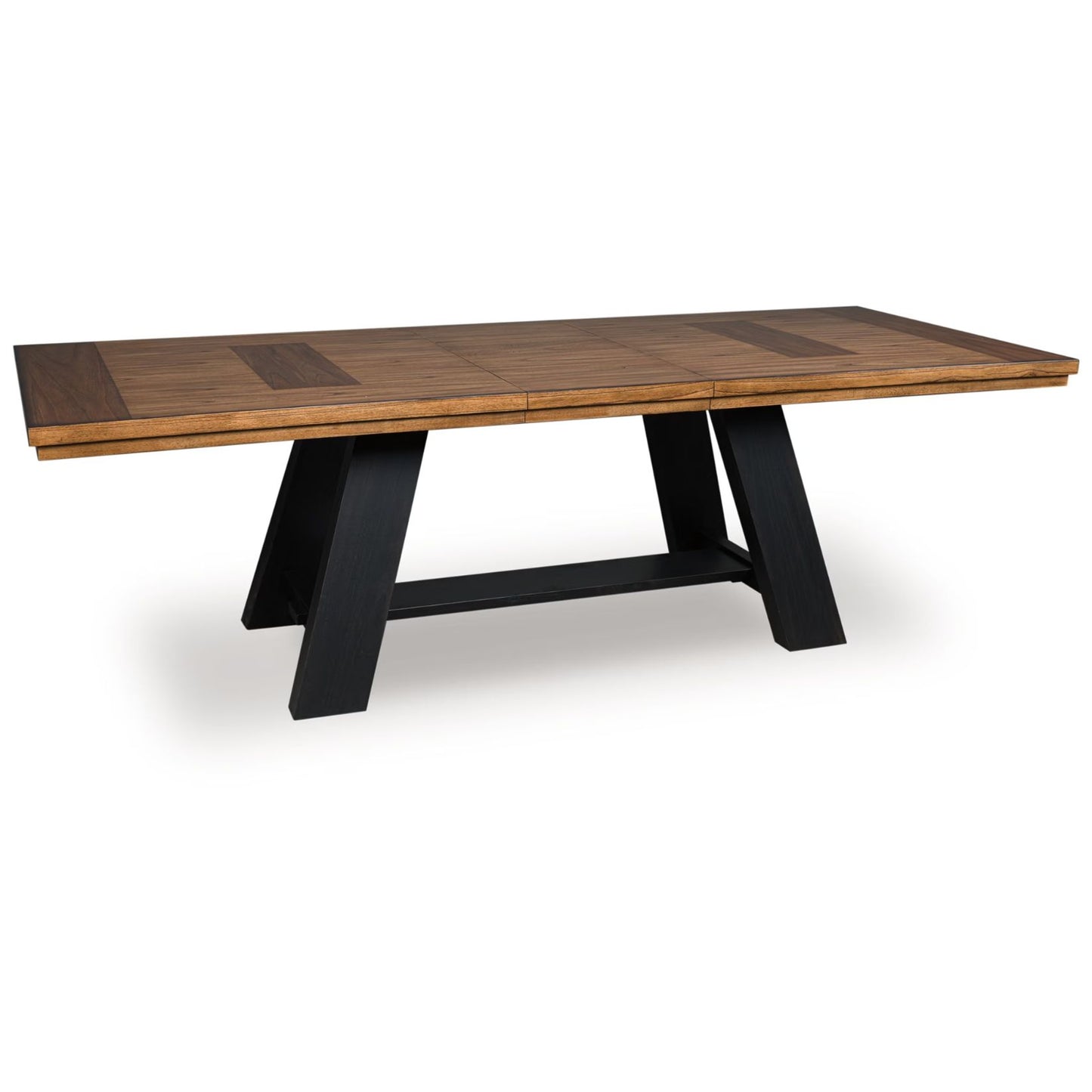 Greddinton - Brown / Black - Dining Extension Table