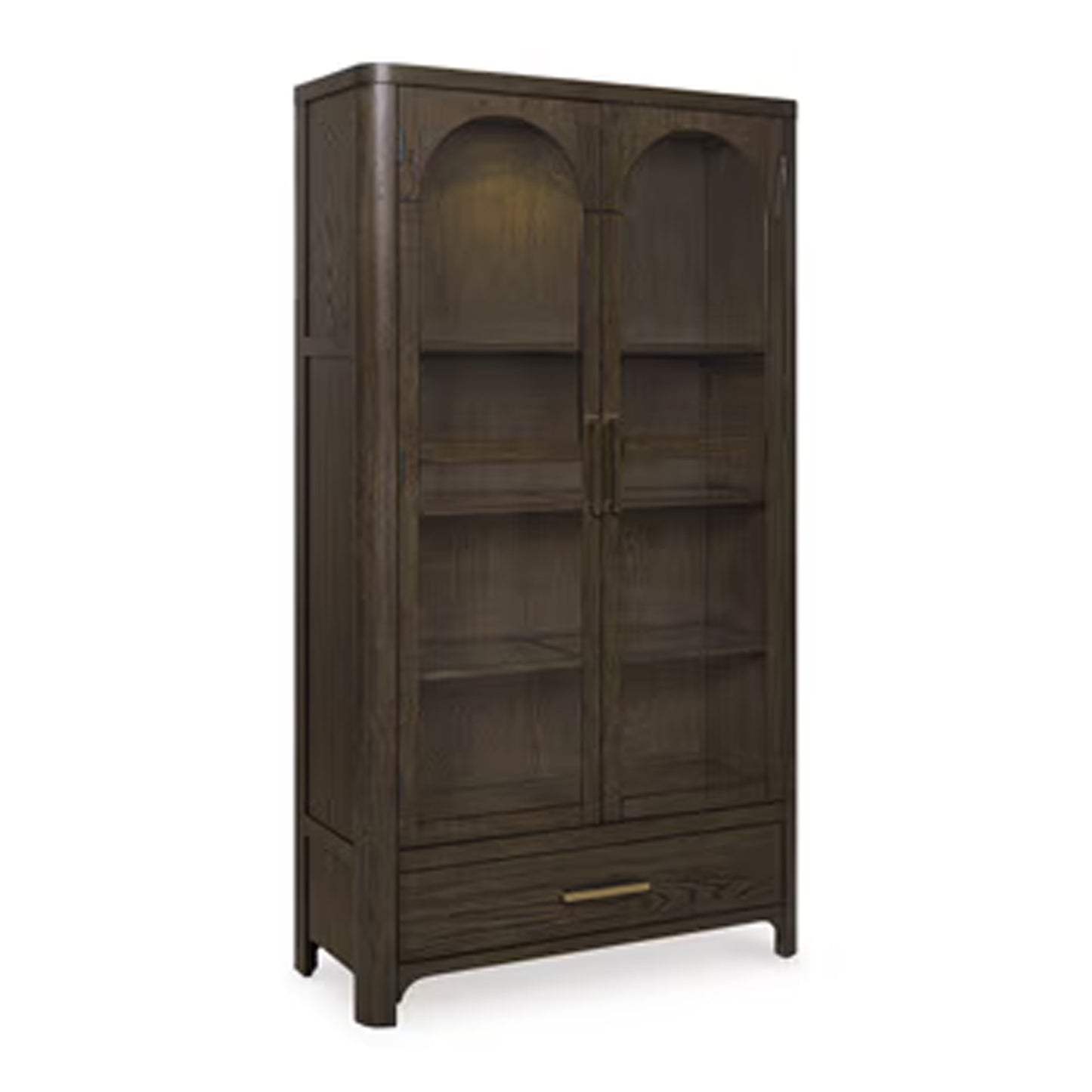 Radkin - Display Cabinet - Burnished Brown