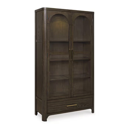 Radkin - Display Cabinet - Burnished Brown