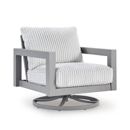 Ashley “Hurley Park” Outdoor Swivel Chair with Cushion