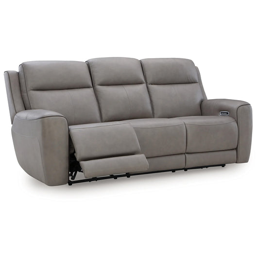 5Z-Comfort - Relaxation - Coin - Power Reclining Sofa with Adj Headrest